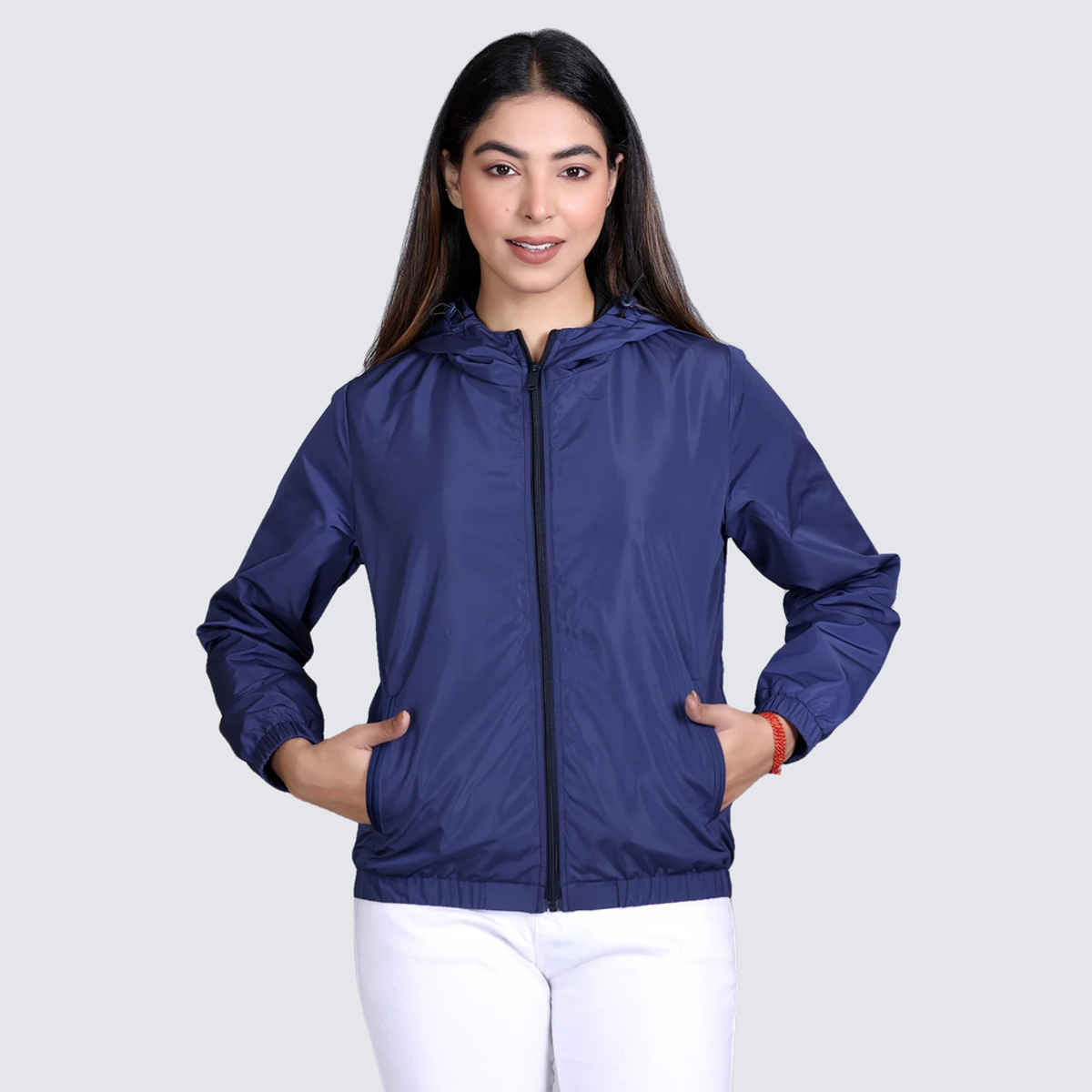 Fort Collins Women's Windbreaker Jacket | Blue - L