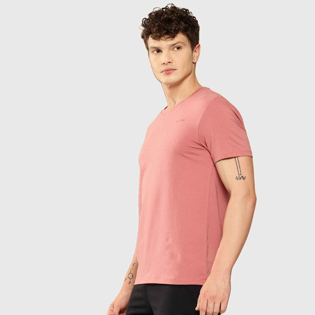 Alcis Men's Cotton Lycra Tee | All Spice | XXL