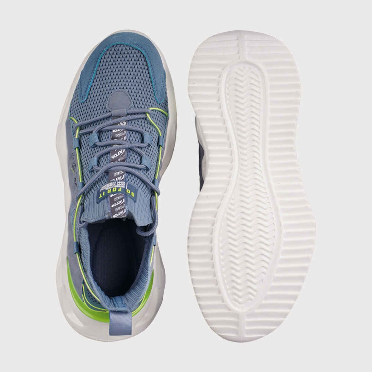 Atom Men's Casual Sneakers - UK 7 | Blue