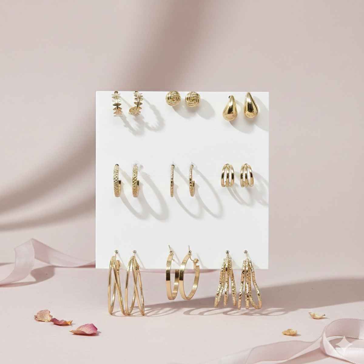 The Opal Factory Style 09 Gold Earrings-103