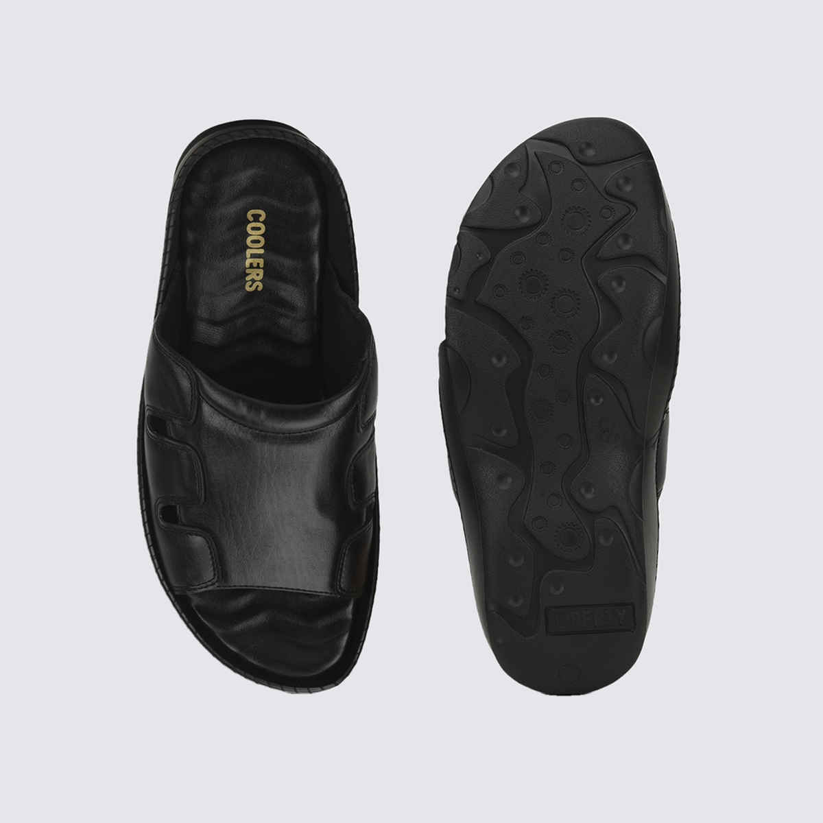 Liberty Coolers Meta-2 Casual Black Slip-On Slipper For Men | 7 UK