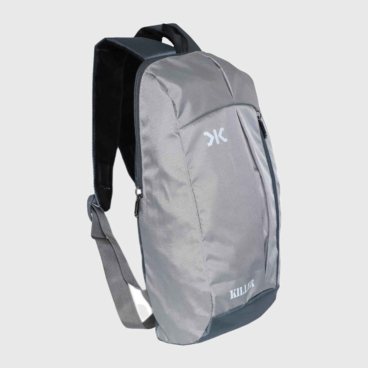 Killer Unisex Solid Polyester 12 L Mini Backpack | Grey