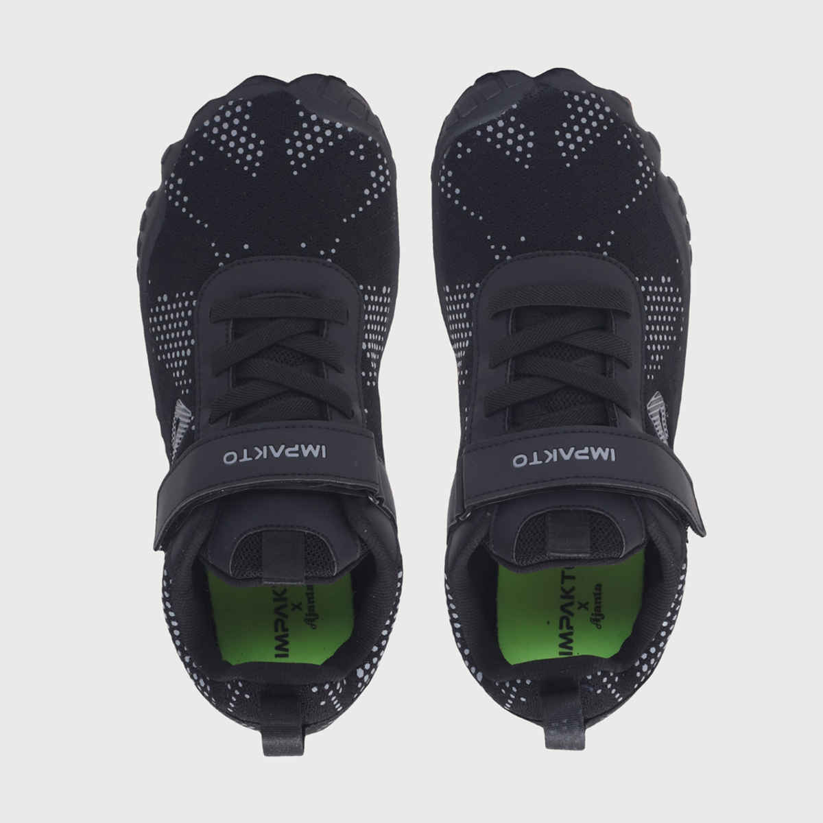 Impakto Men's Barefoot Rooted Black Gym Shoes | Uk7