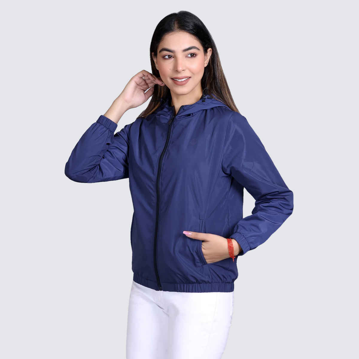 Fort Collins Women's Windbreaker Jacket | Blue - L