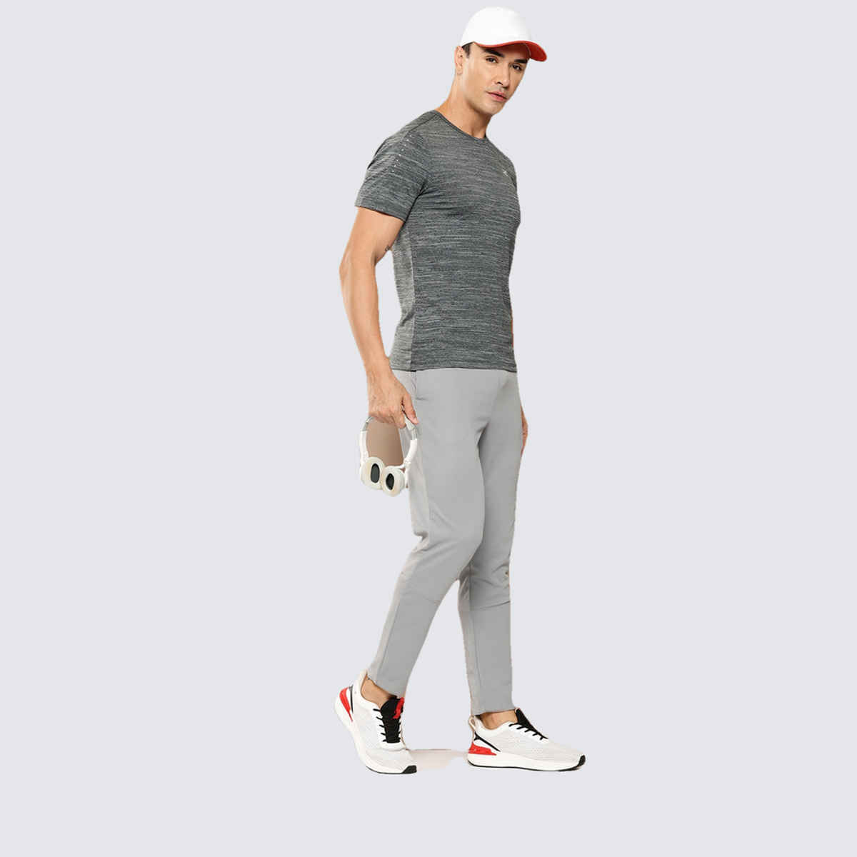 Alcis Men's Track Pant | Light Grey - XXL