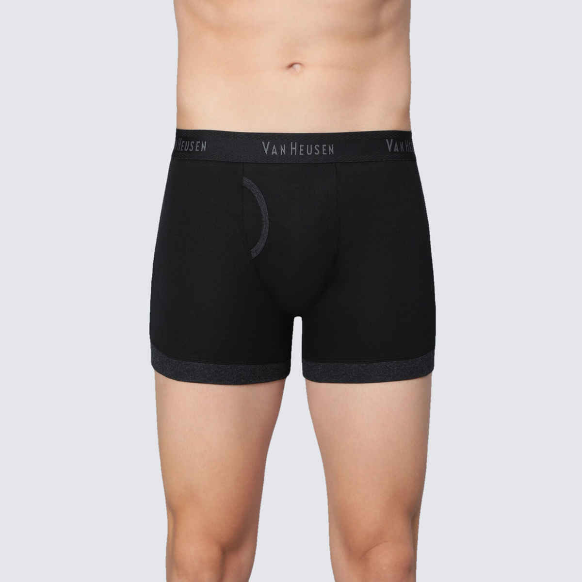 Van Heusen Men Solid Anti Bacterial & Colour Fresh Trunks | Assorted - XL