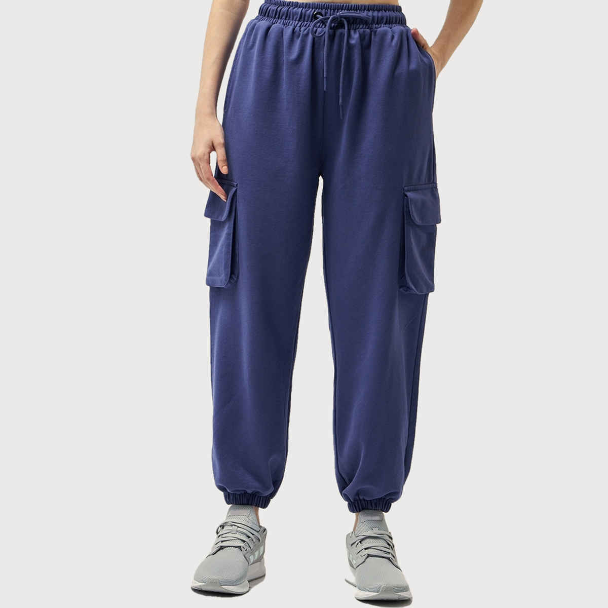 Bewakoof Joggers for Women | Blue - 2XL
