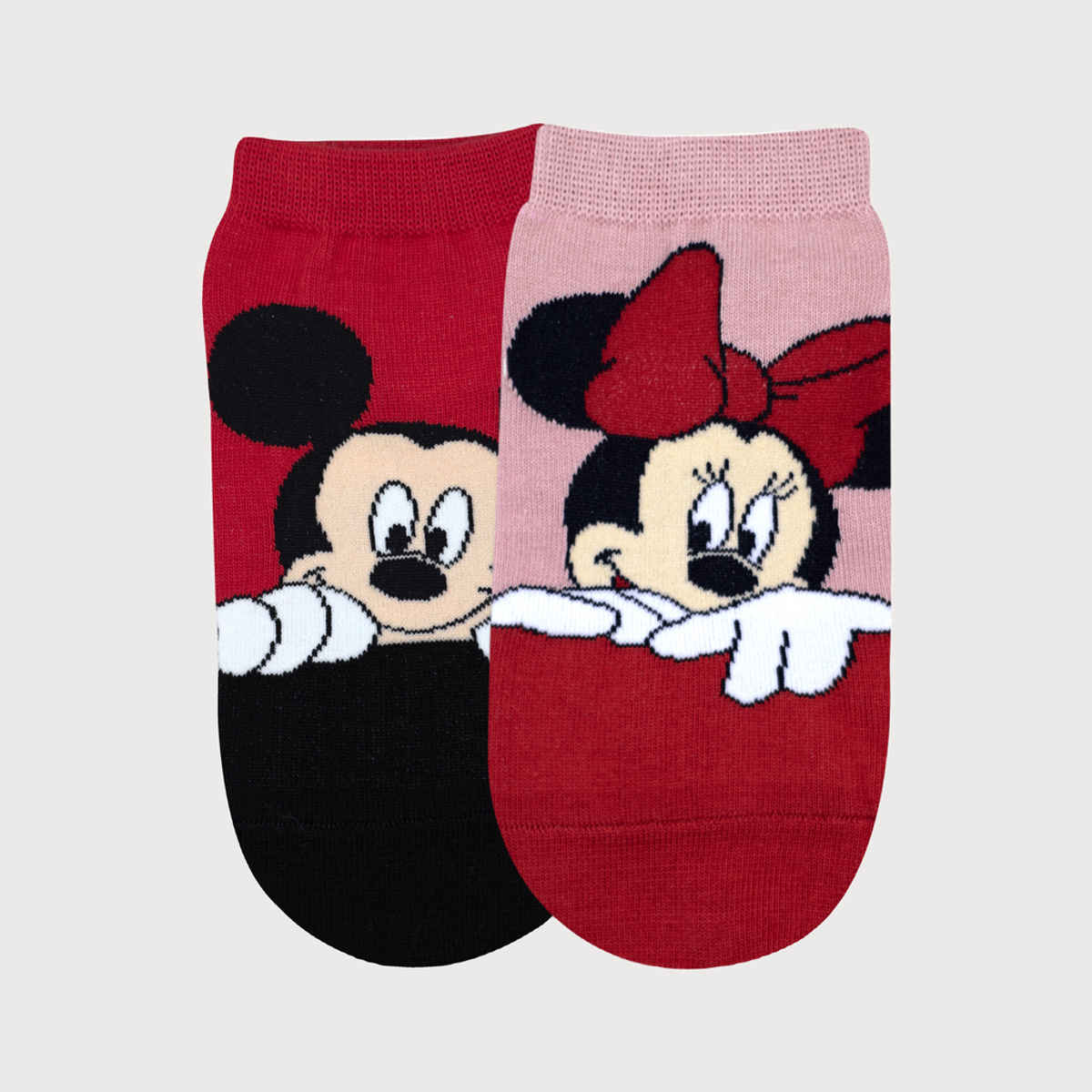 SocksXpress by Balenzia Disney Lowcut Ankle Socks For Women | Free Size | Cotton And Spandex