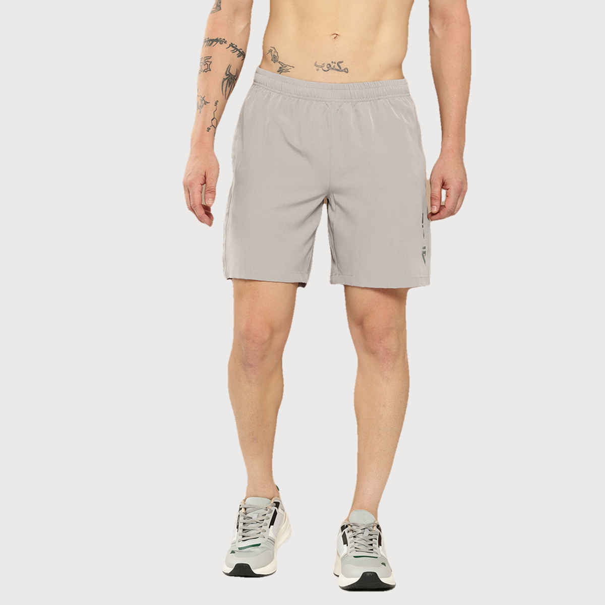 Alcis Men's Woven Shorts | Light Grey| XXL