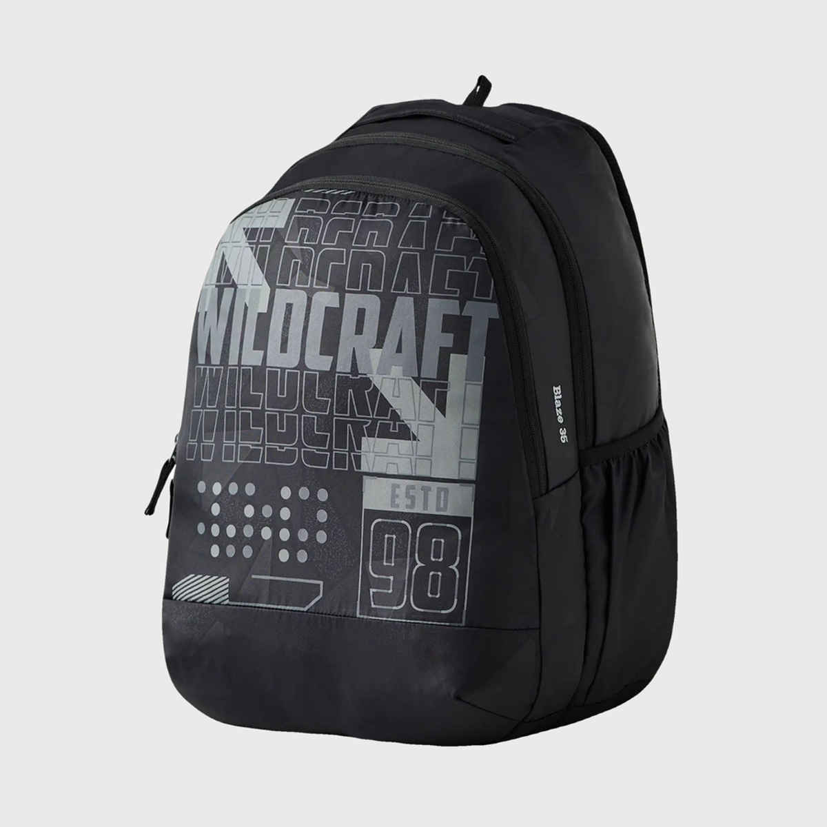 Wildcraft Unisex Polyester 35 L Laptop Backpack | Black