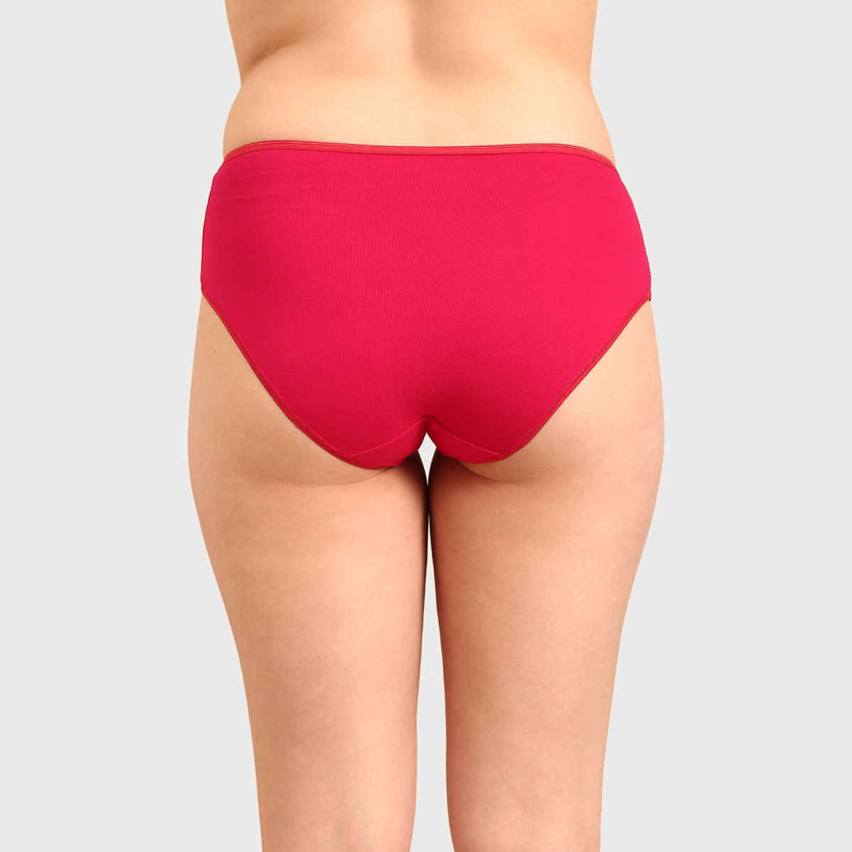 Pepe Jeans Womens Hot Pink Combo Premium 100% Cotton Women Hipster  - Pack of 3 (XL) Breathable