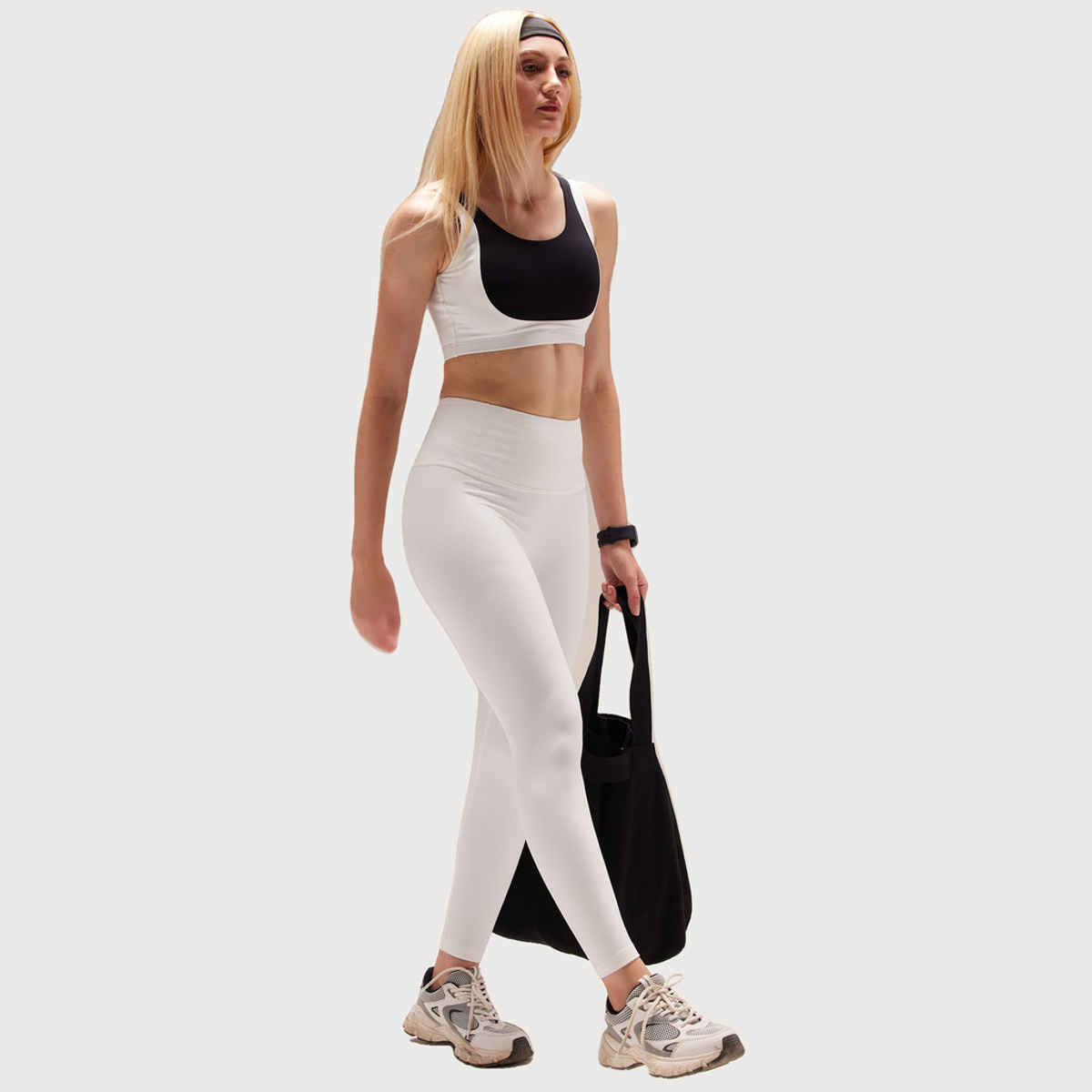 Cava Women's Leggings | Porcelain Mirage - XS