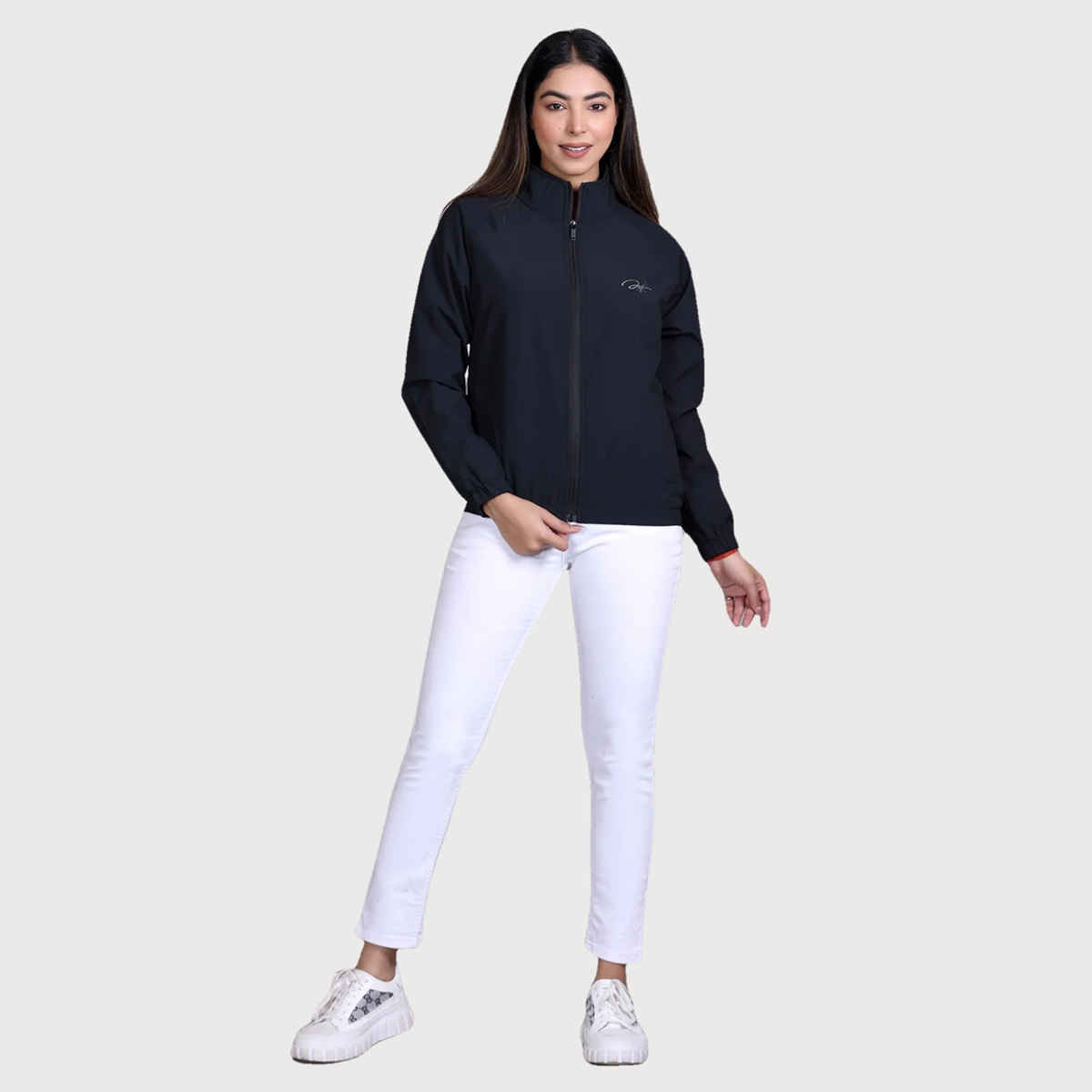Fort Collins Women's Windbreaker Jacket | Black - L