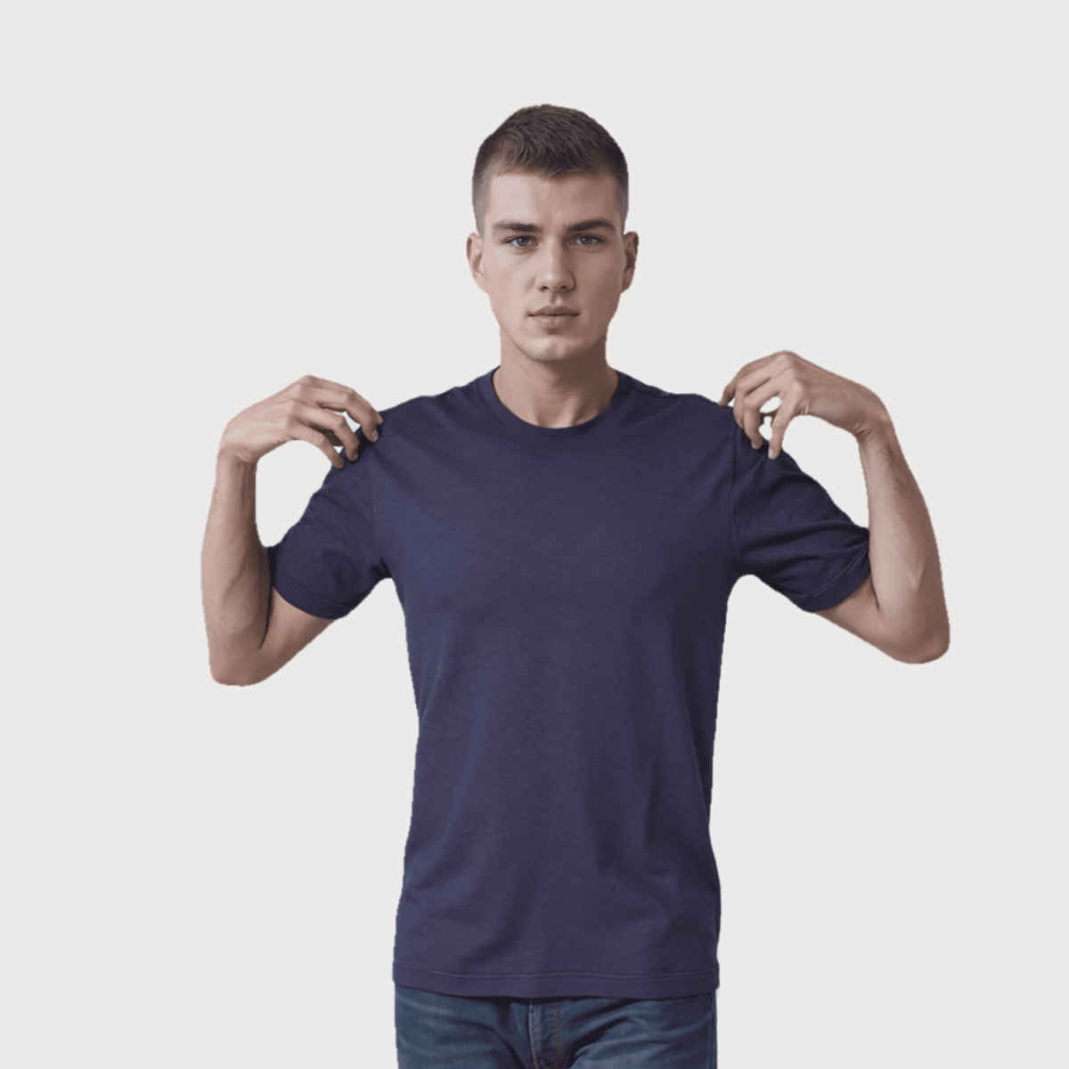 EQL Men's NeoVerse Recycled Tee | Navy - XL