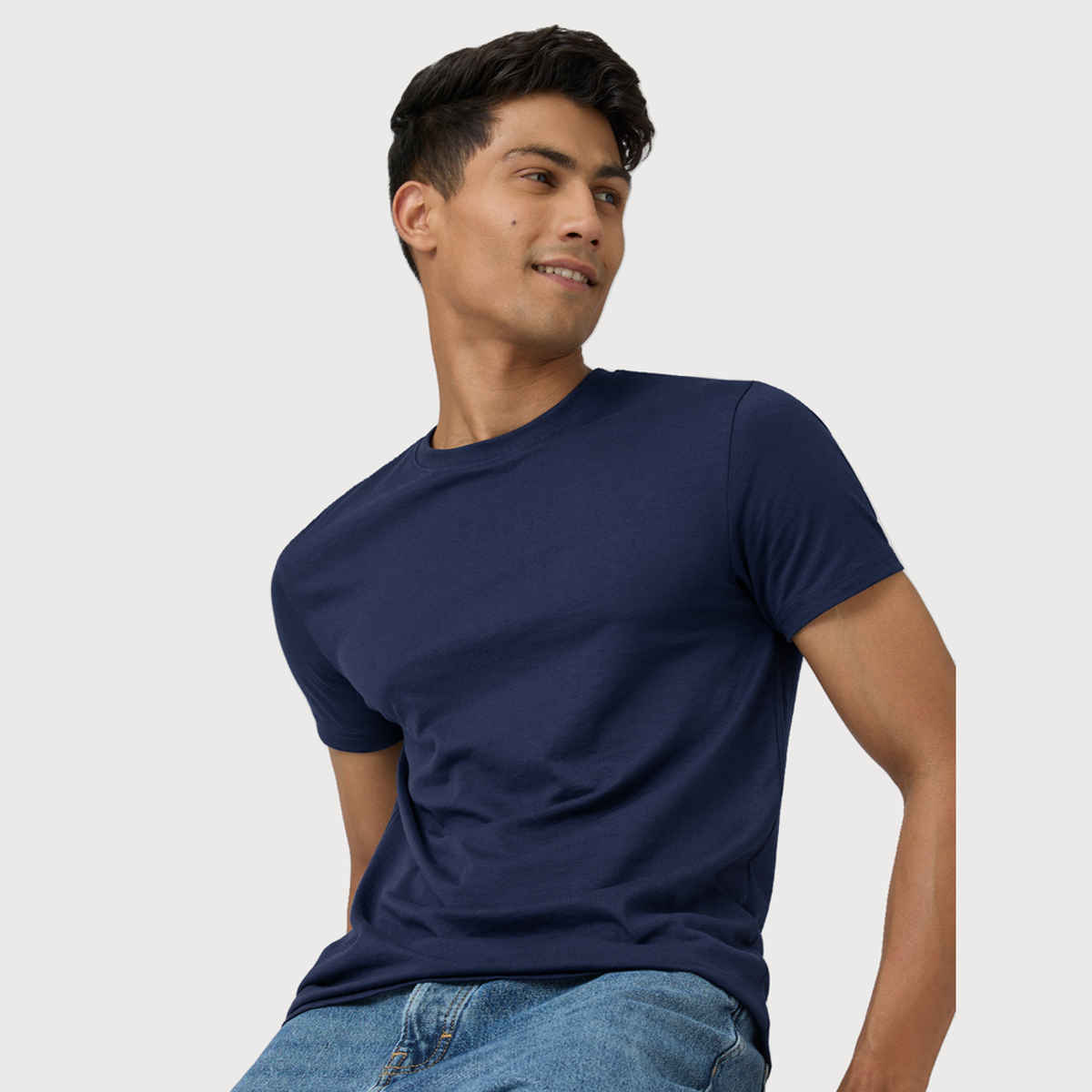 XYXX Pace Round Neck T-shirt - Midnight Blue - Buy at ₹346 Online ...
