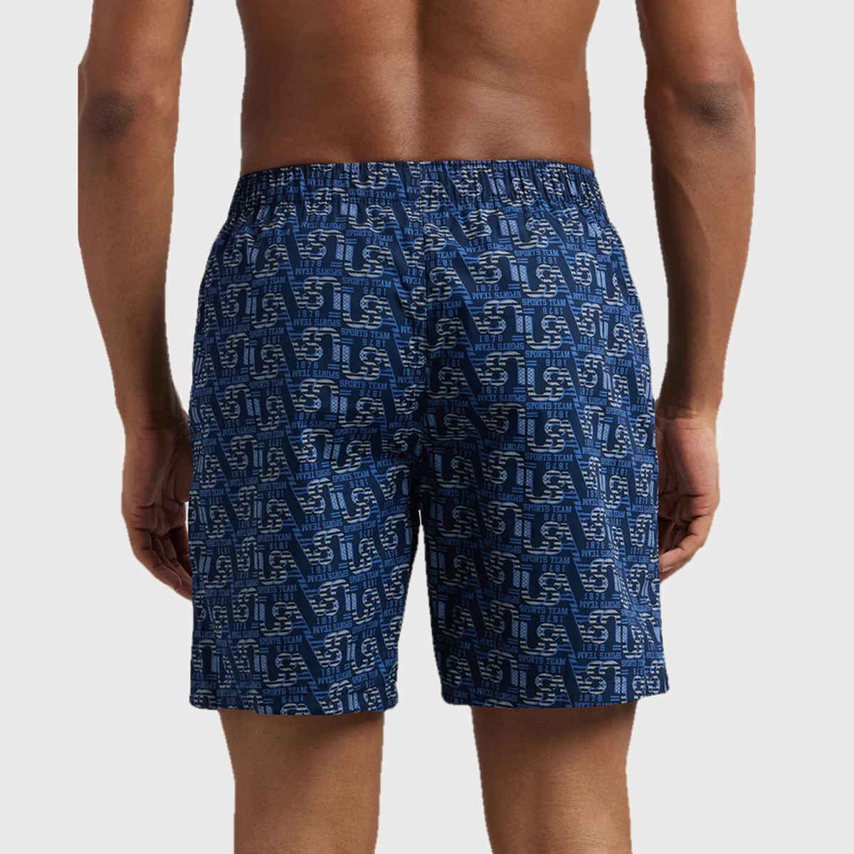 Jockey US57 Men's Super Combed Cotton Woven Printed Underwear Boxer|Side Pocket|PO2 | Multi Colour-XL
