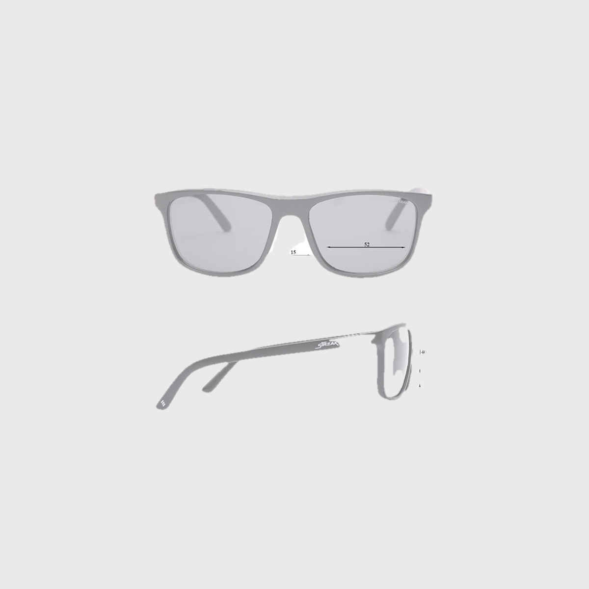 Specsmakers Unisex Solid Square Sunglasses | Black - Free Size