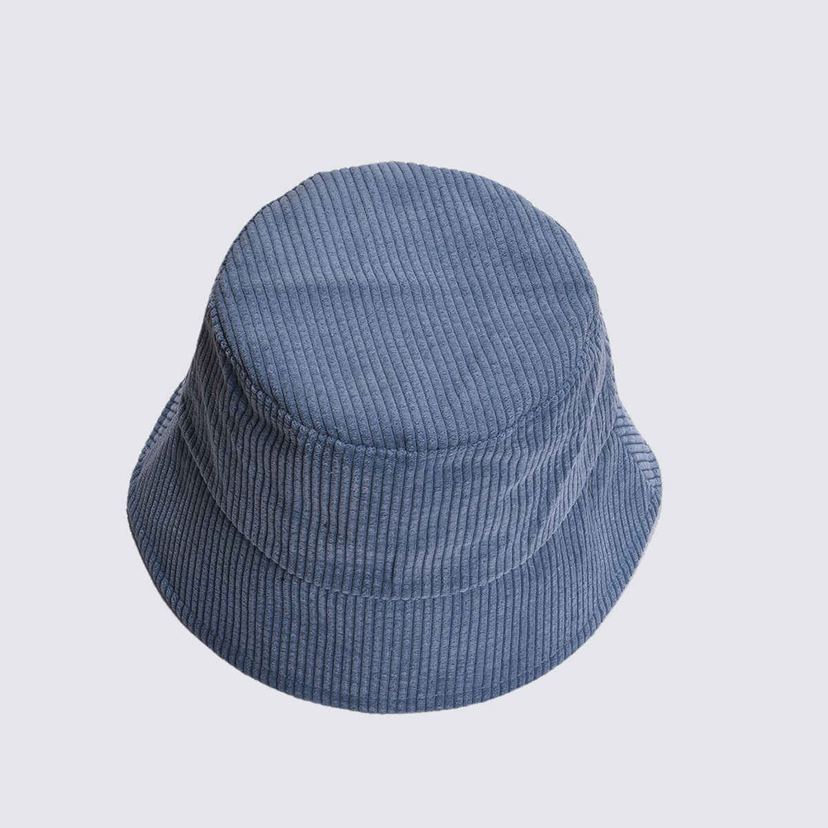 Haute Sauce Women's Corduroy Bucket Hat | Blue - One Size