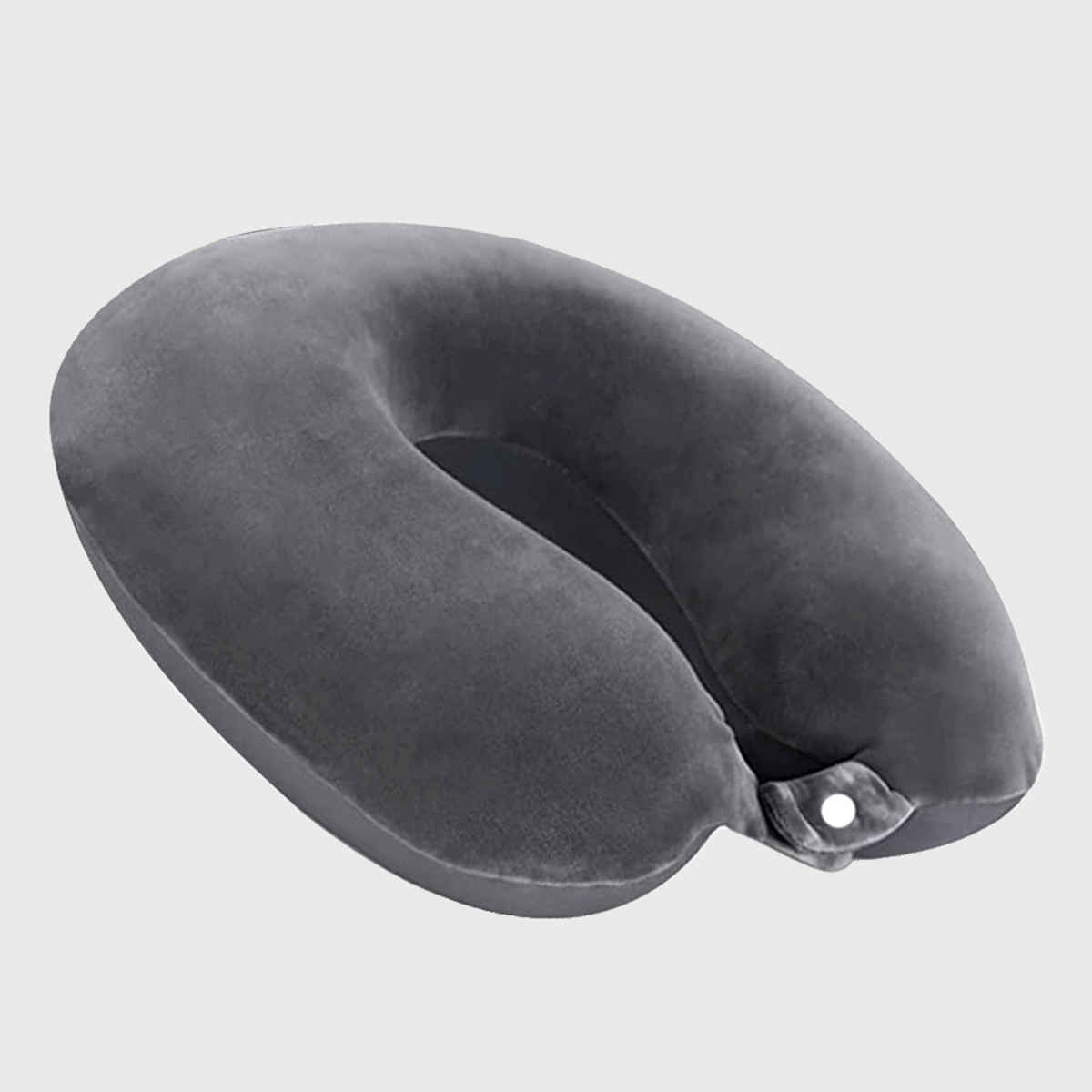 Billebon Unisex Memory Foam Travel Neck Pillow | Grey - One Size