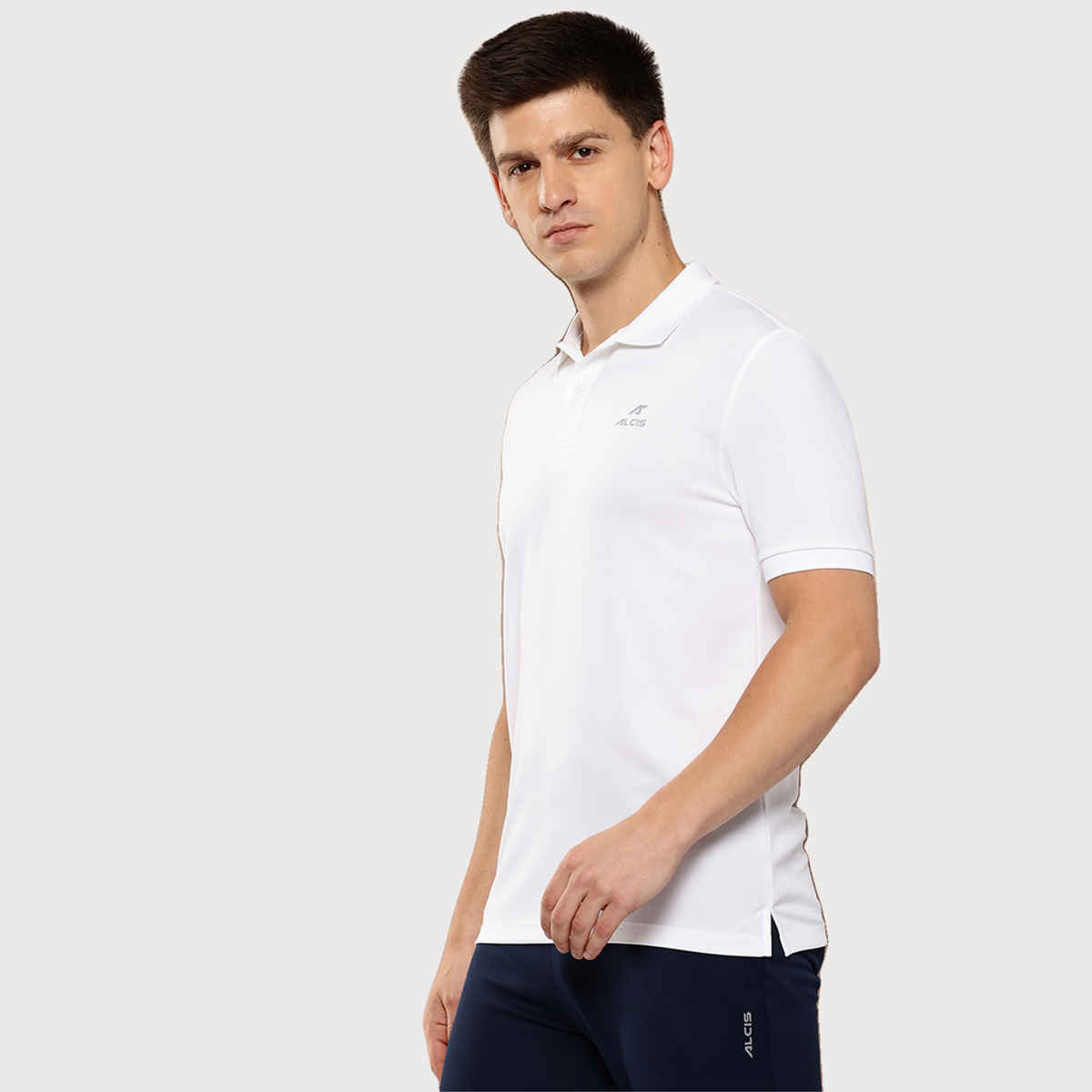 Alcis Men's Wonder Polo | White | M