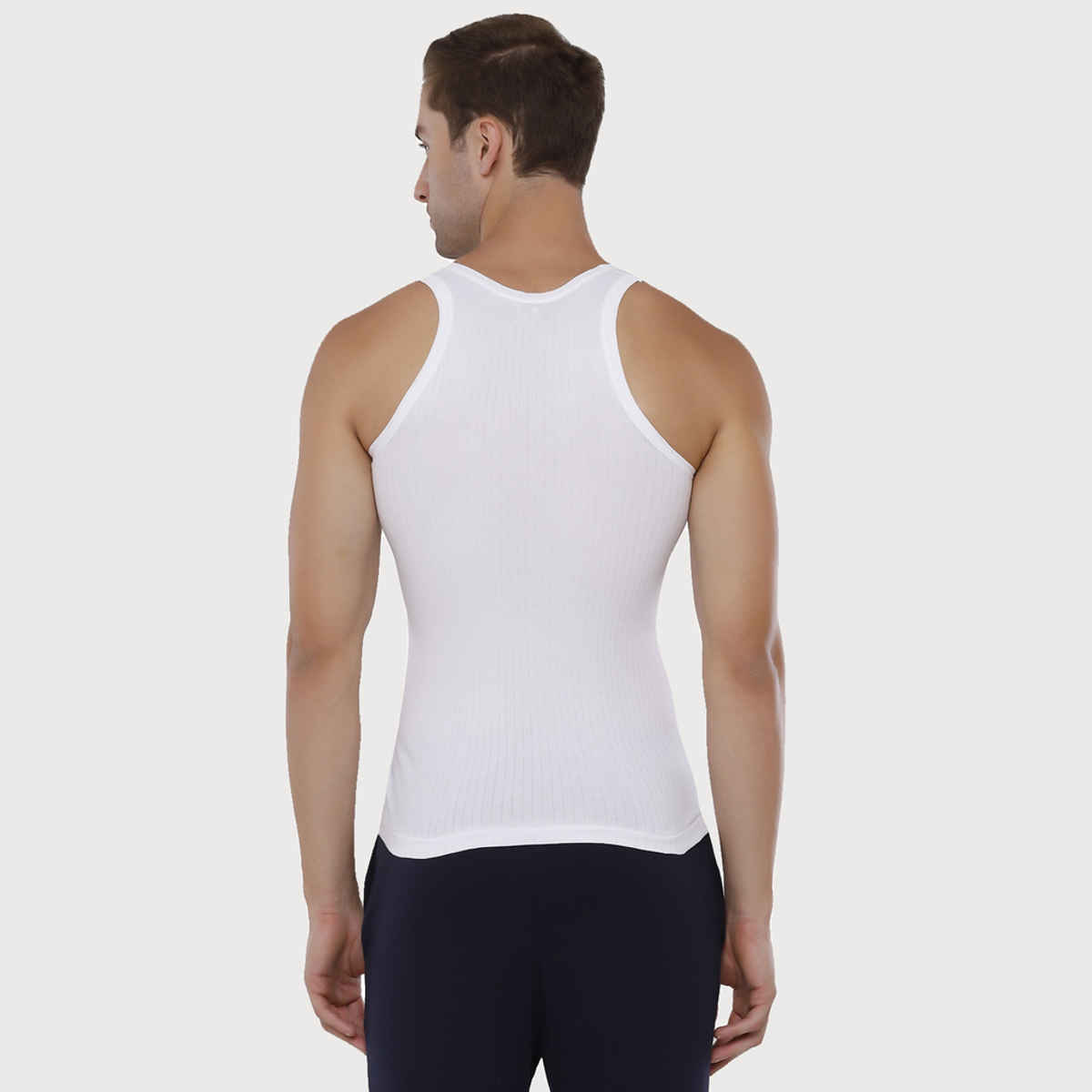 Rupa Frontline Men Xing White Rn Vest, White, 80, P03