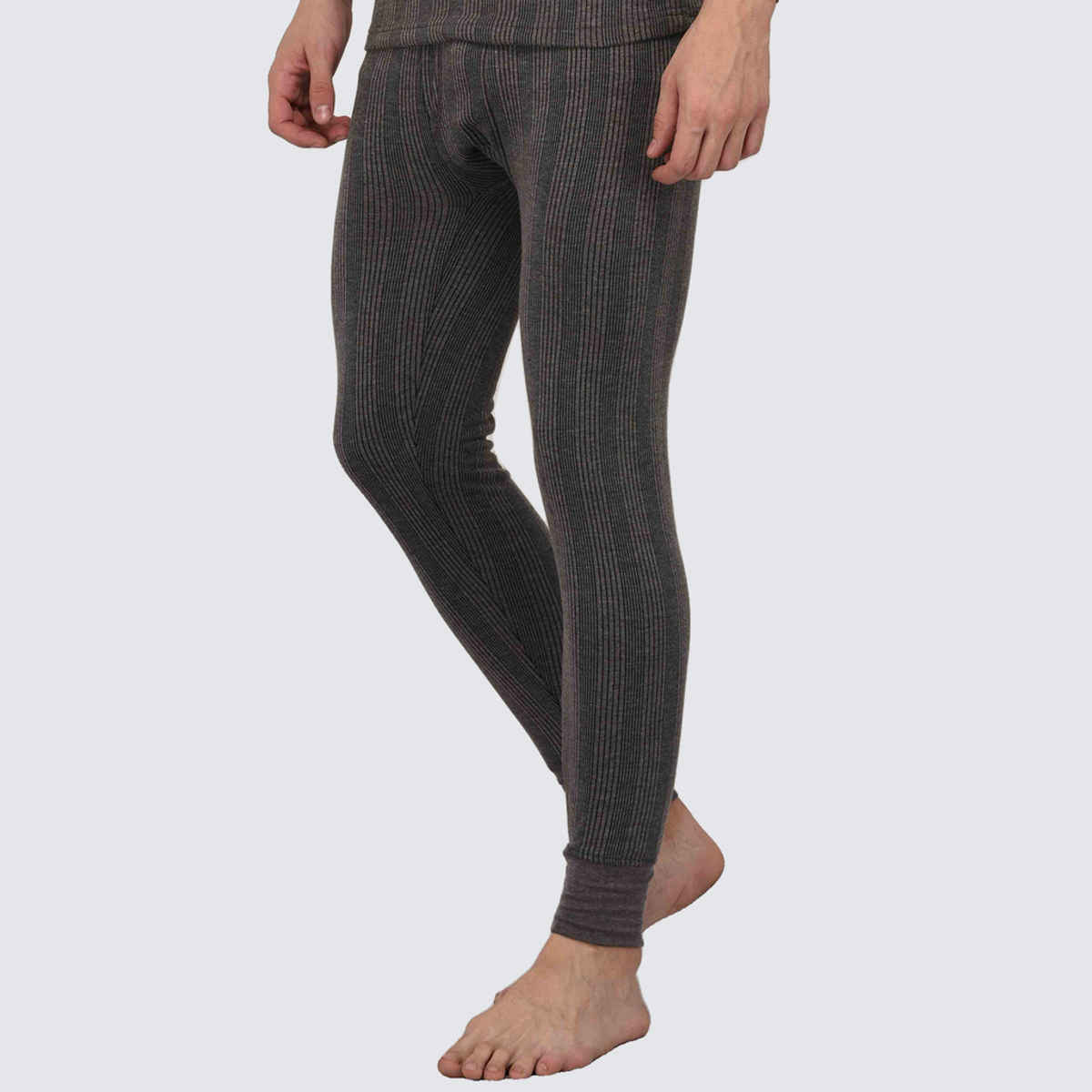Rupa Torrido Men's Inner Elastic Thermal Trouser | 7001 | Dark Grey - 85