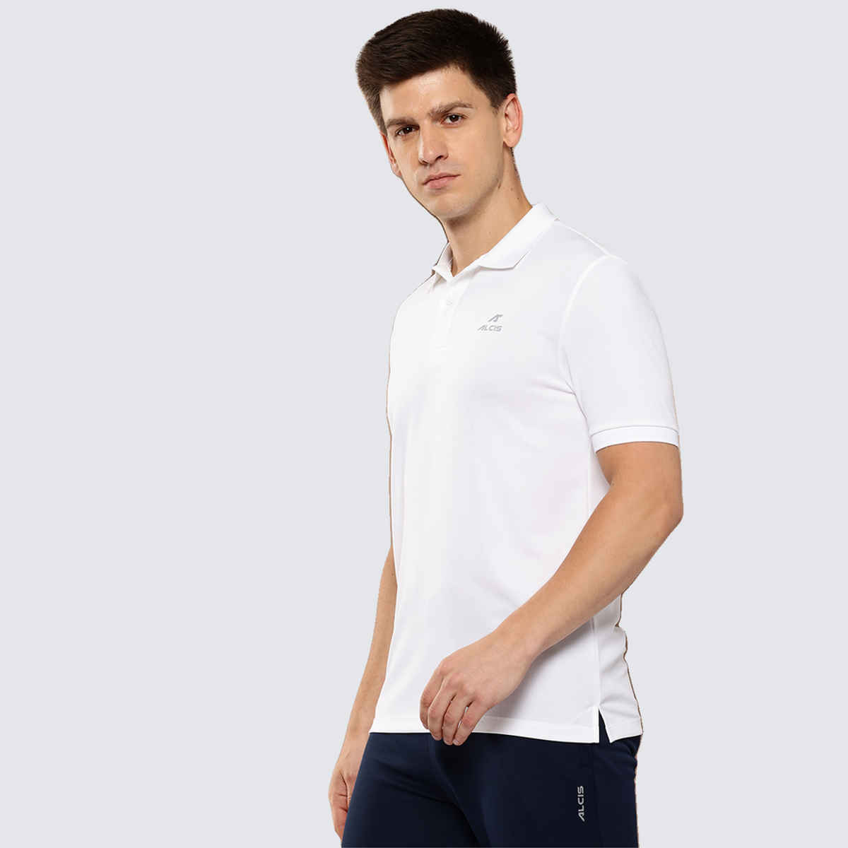 Alcis Men's Wonder Polo | White | M