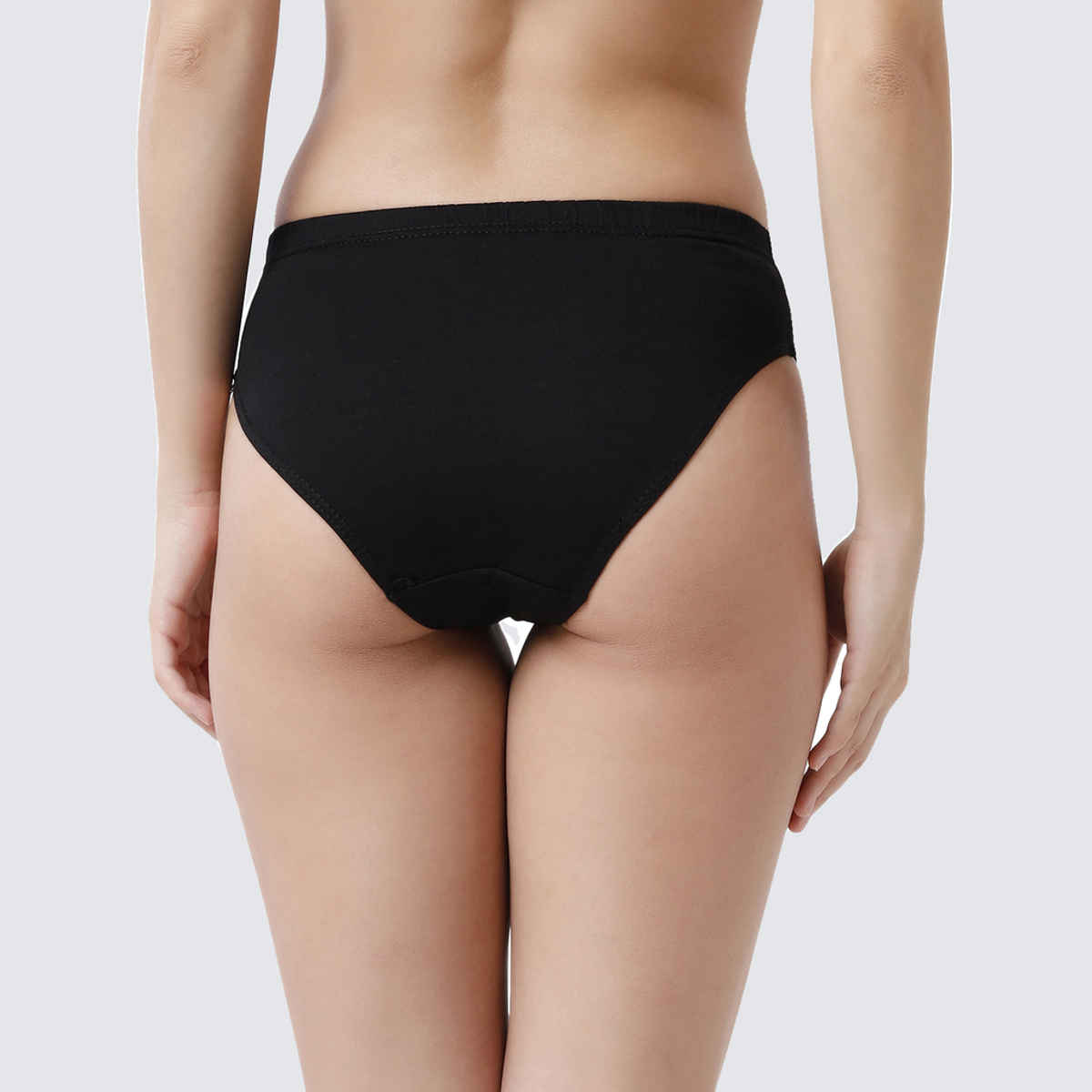 Rupa Jon Solid Panty - Cotton | Soft Fit & Inner Elastic Comfort | Assorted - S