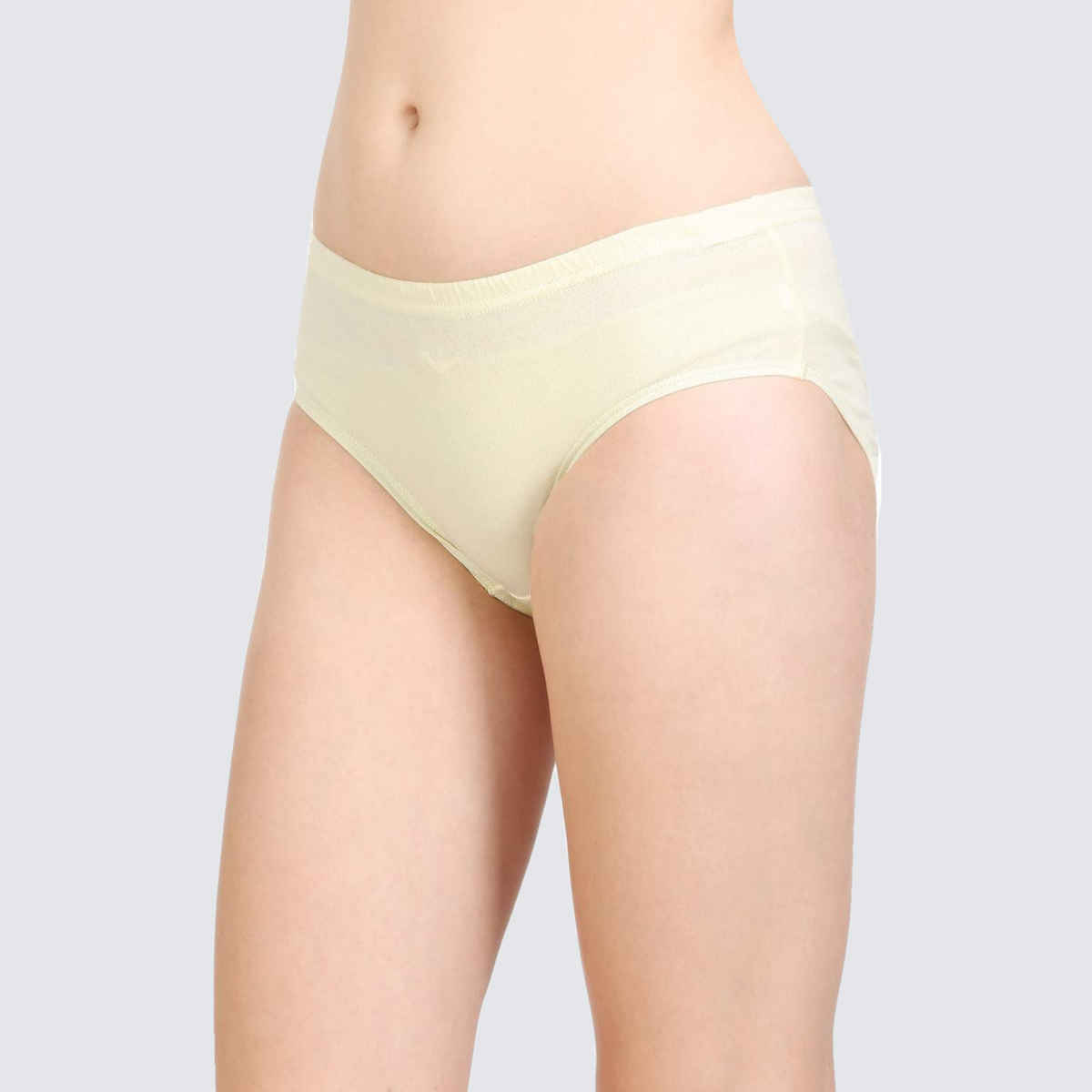 Bodycare Women Panty Plain Classic 100% Cotton Mid Rise | Assorted - 3XL