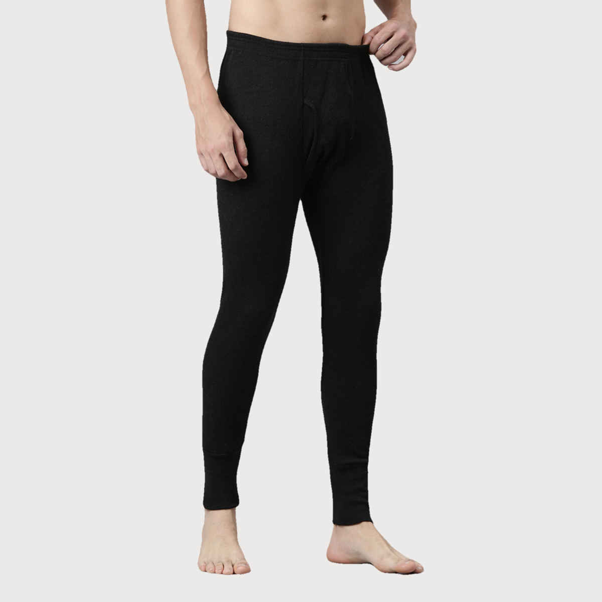 Rupa Thermocot Volcano Thermal Trouser For Men| Anthra Melange| M