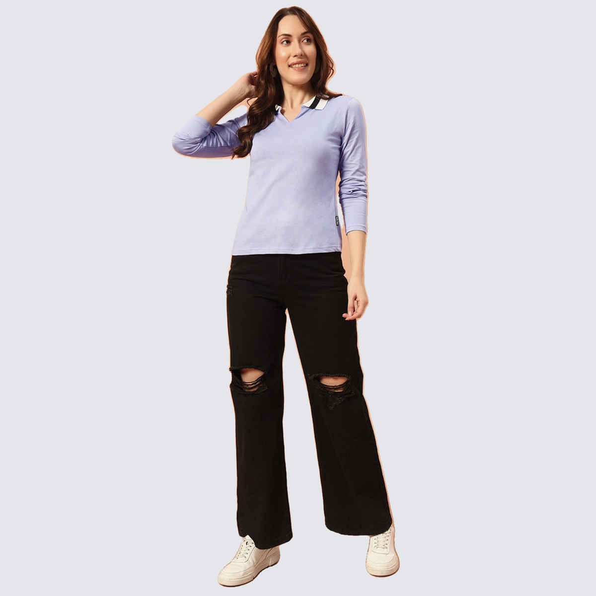 The Dry State Women's T-Shirt | WTSH 1565F 1399 | Baby Lavender - S