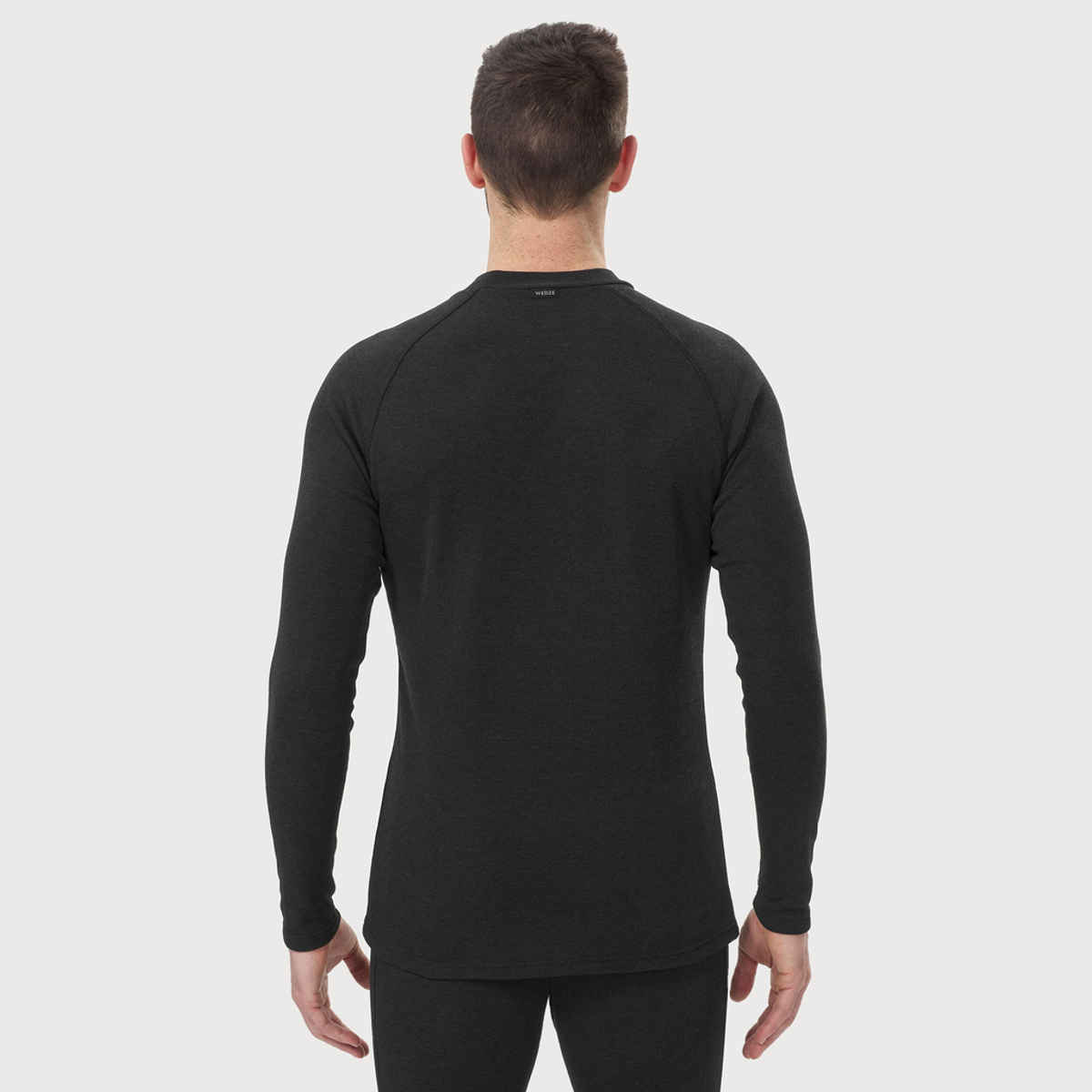 Decathlon | Wedze Men's Thermal Top For Skiing | Black - S