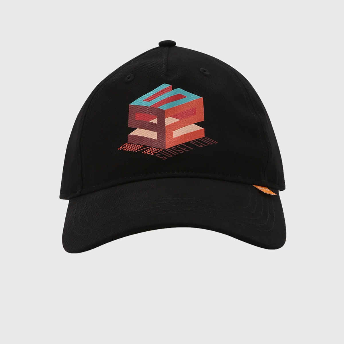 Spykar Black Caps for Men's | MACAPAS013