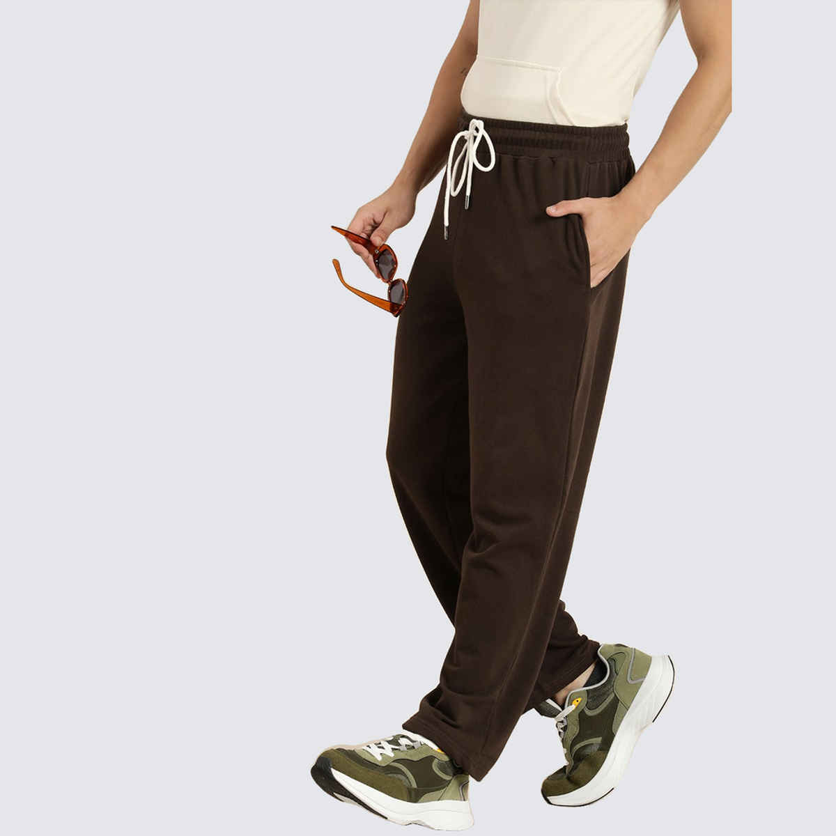 Dillinger Men's Track Pants | DLKOR001CHO | Chocolate Brown - XL