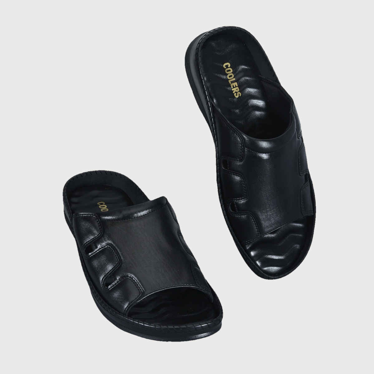 Liberty Coolers Meta-2 Casual Black Slip-On Slipper For Men | 8 UK