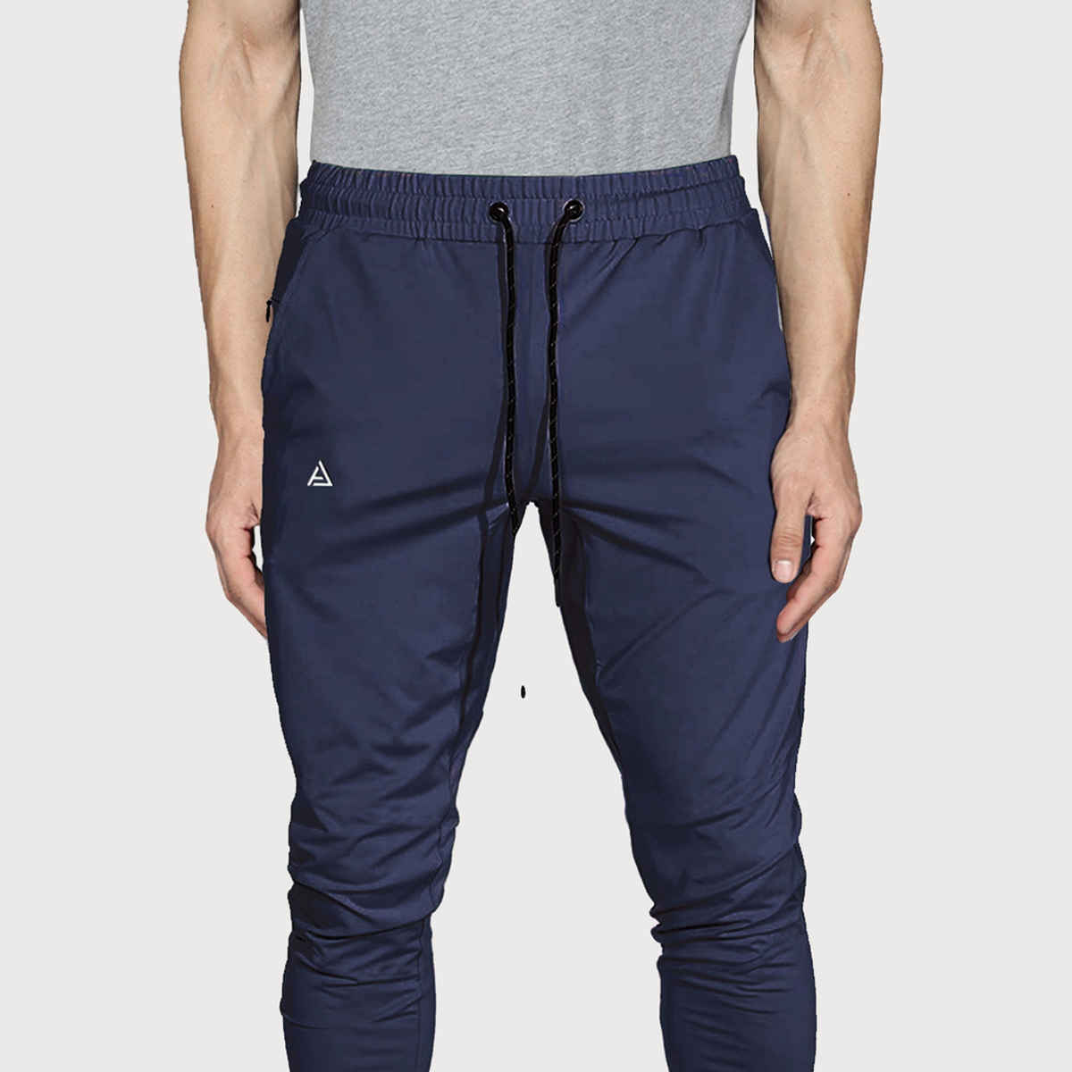 Avolt Men's Solid Regular Fit Track Pant | Navy - S