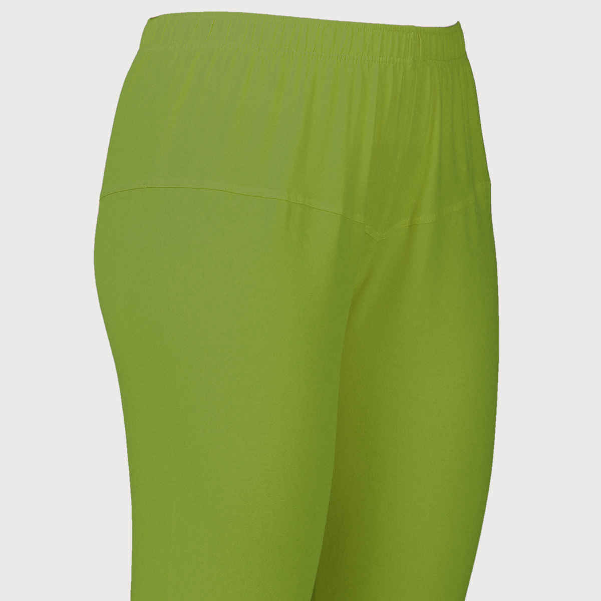 PYNK By Lux Cozi Women Ultra Soft 360 Stretch Prime Cotton Churidar Leggings|Parrot Green|Free Size