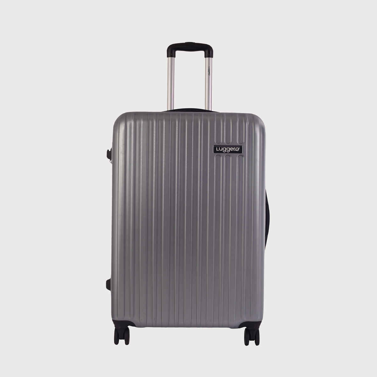 Luggero Classic Trolley Bag | Silver - L
