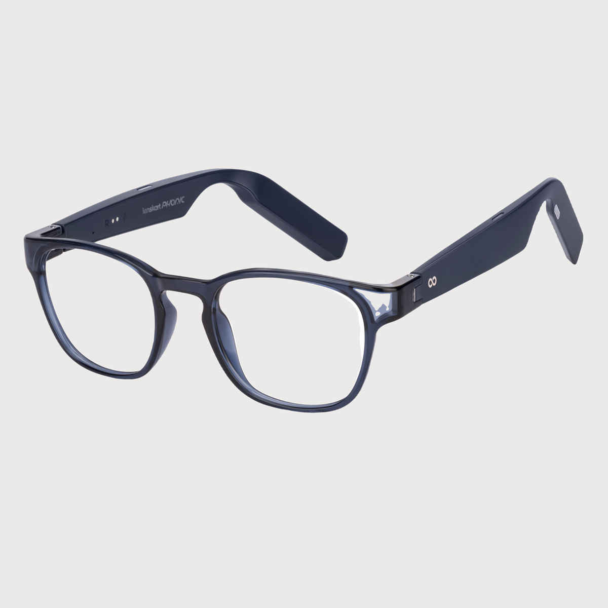 Lenskart Unisex Solid Eyeglass | Blue - M