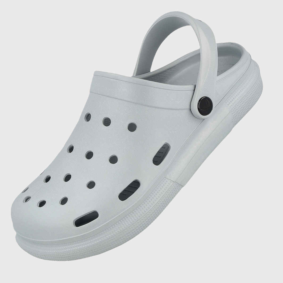 Walkaroo Men's Clogs - WC4843 Light Grey UK9