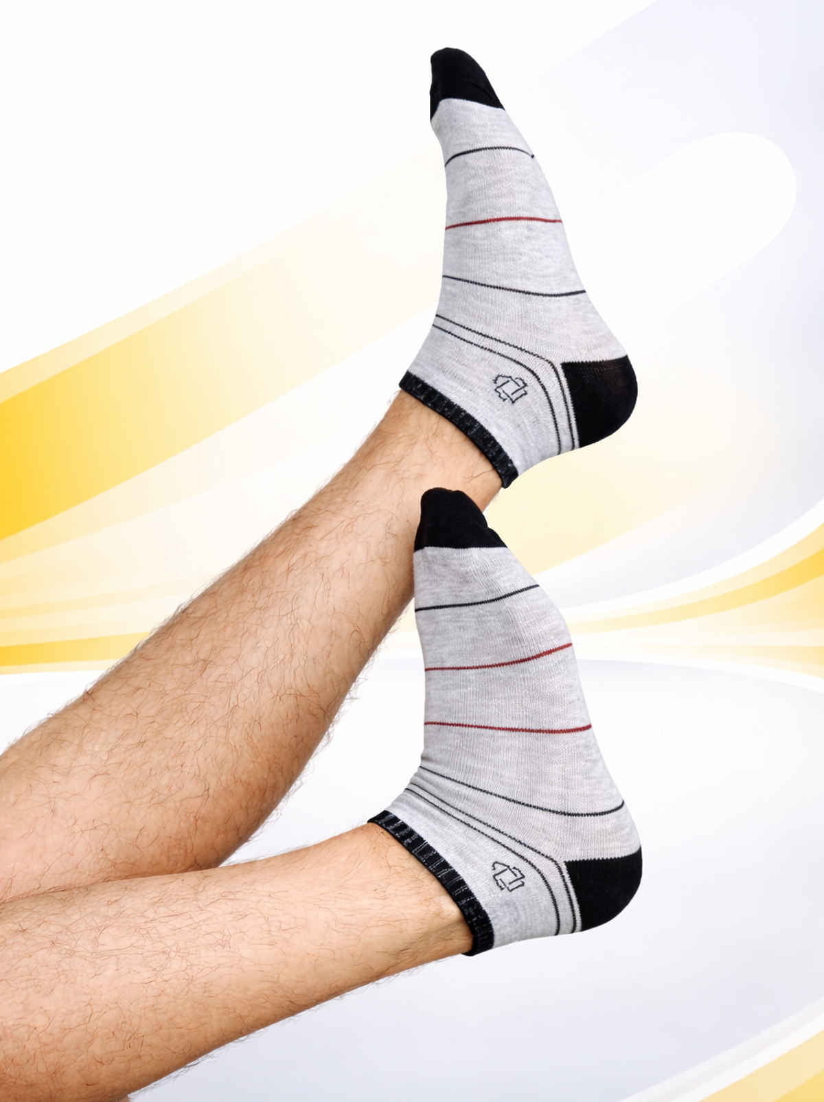 Dollar Men Self Design Ankle Length | Pack of 6