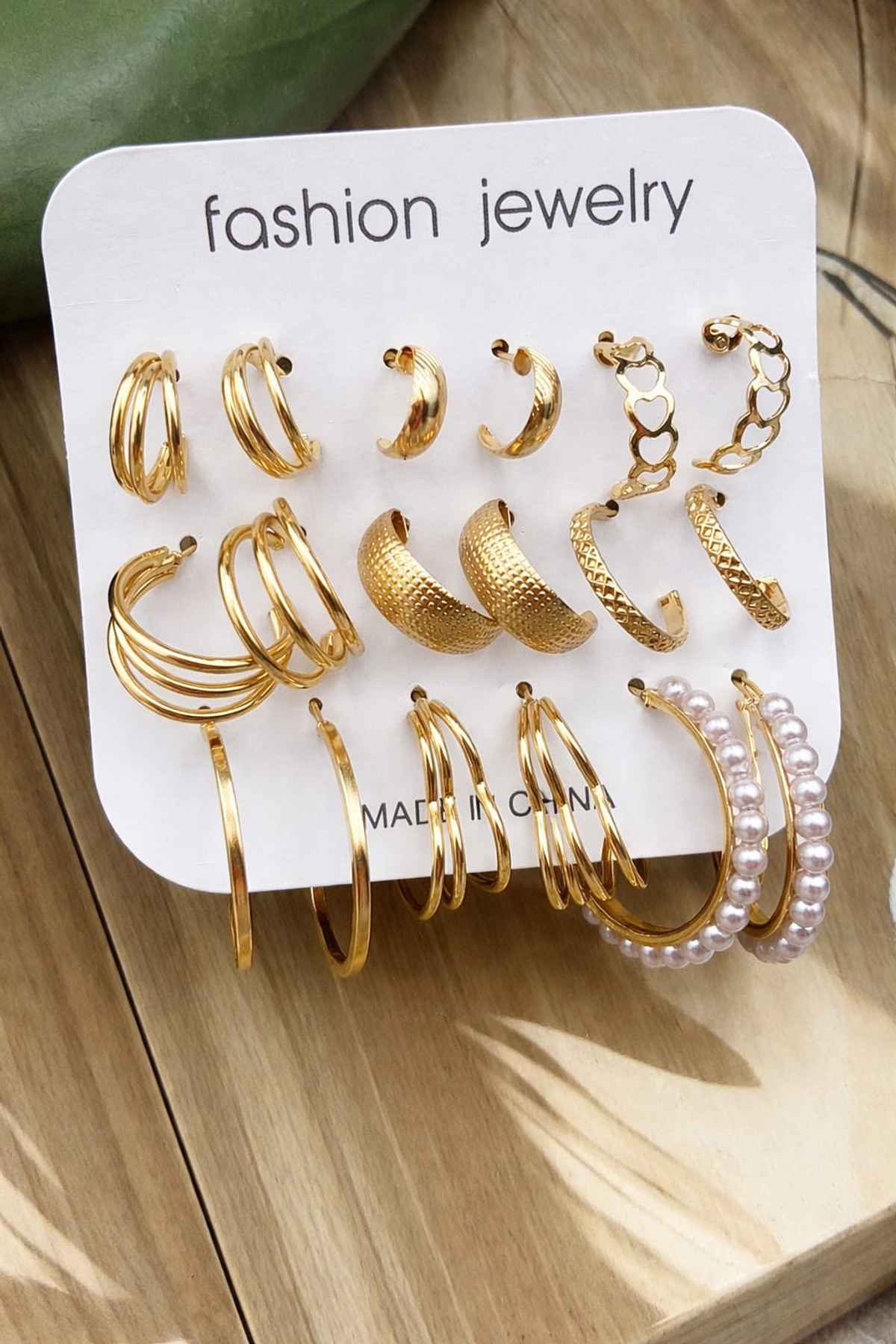 The Opal Factory Style 02 Gold Earrings-089