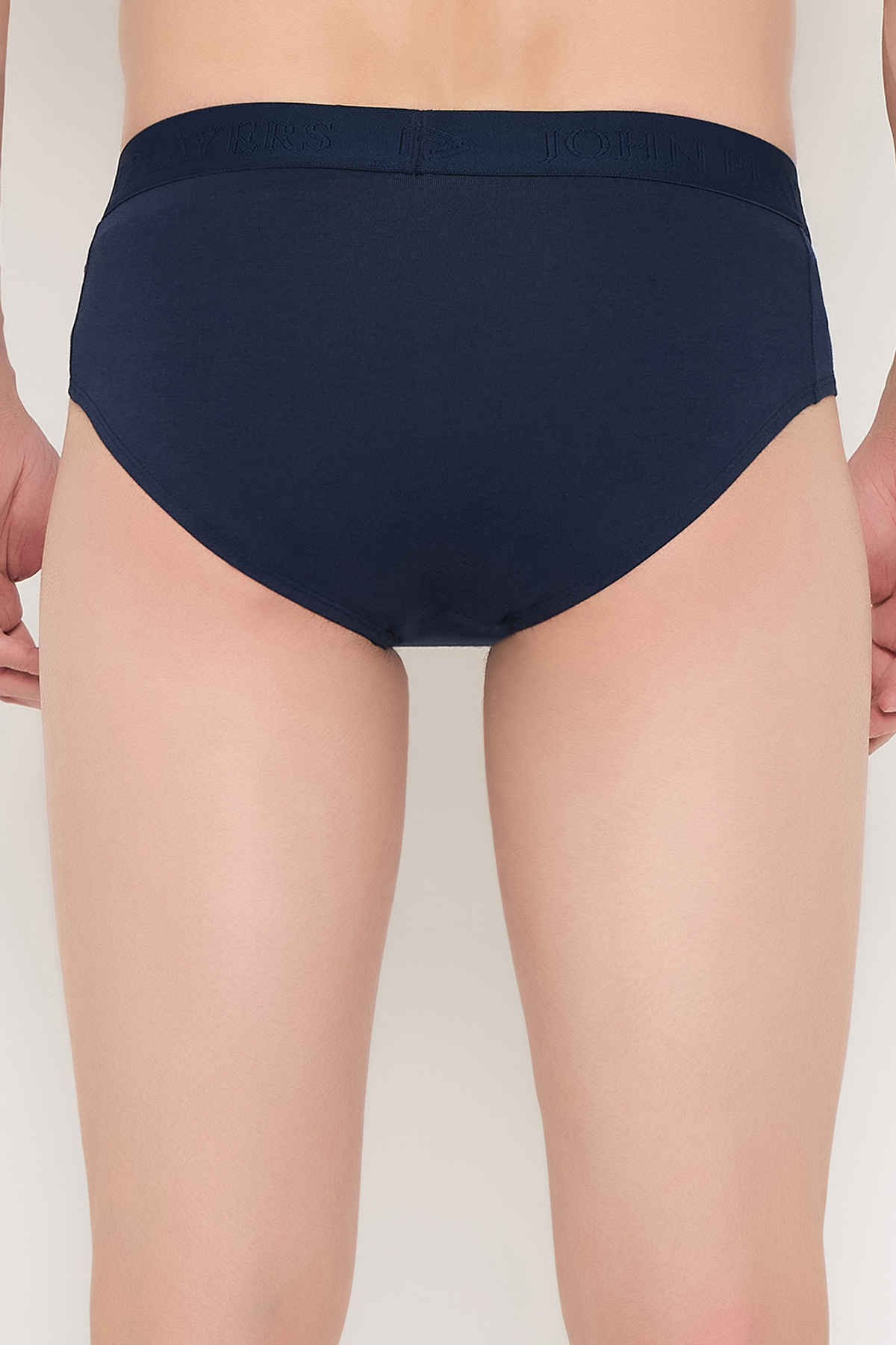 John Players Men's Classic Cotton Briefs - L