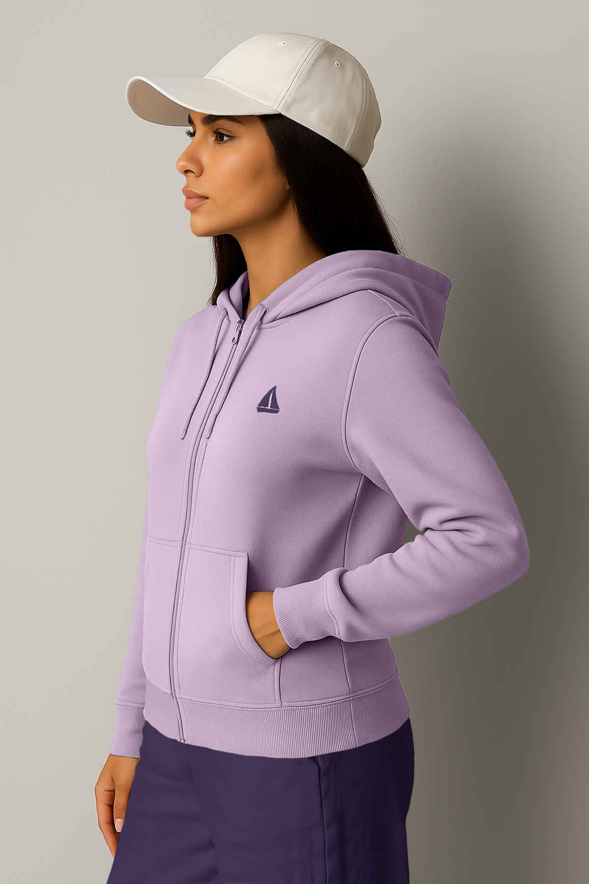 The Dry State Women's Sweatshirt | WSWE1927D | Lavender - L