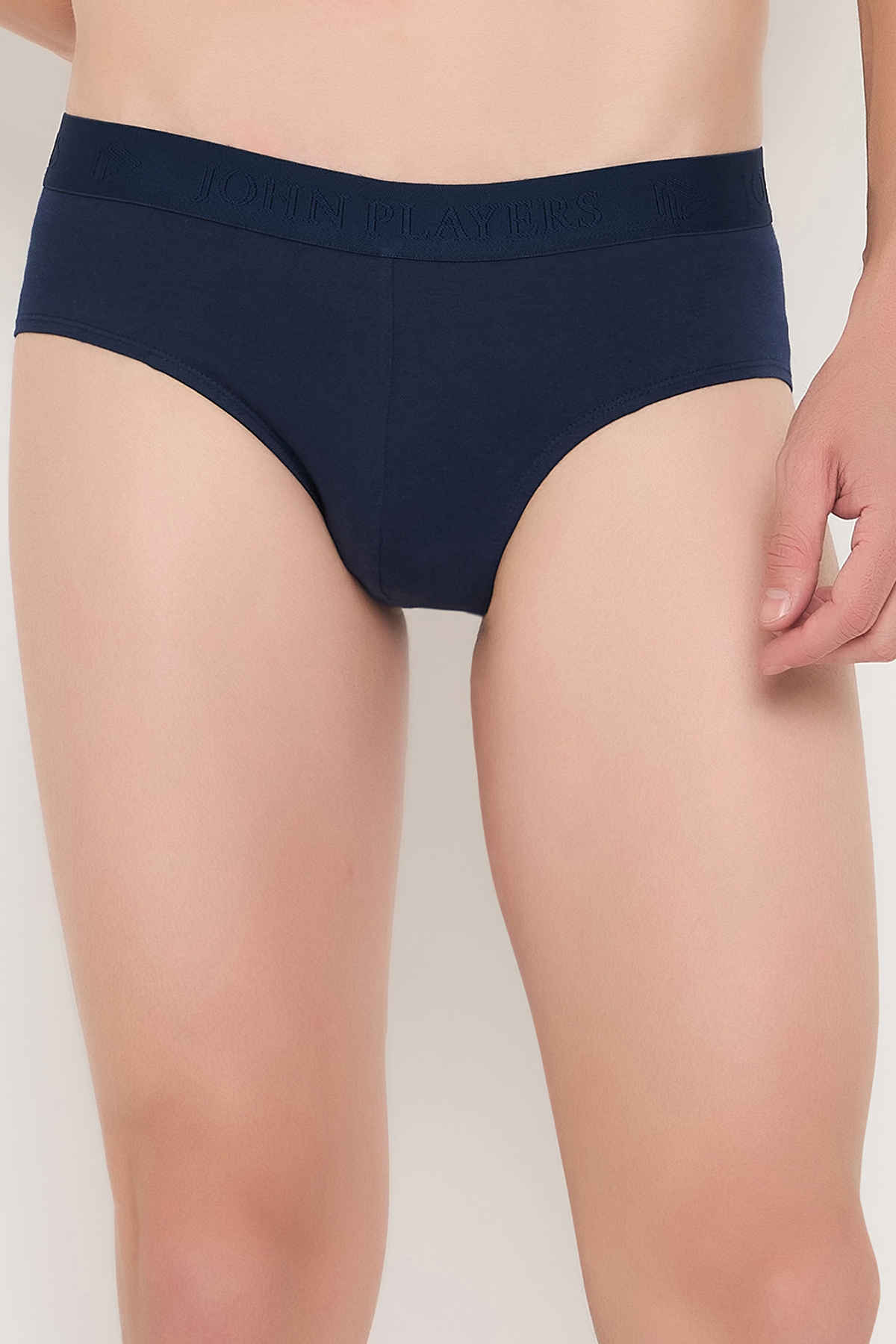 John Players Men's Classic Cotton Briefs - S