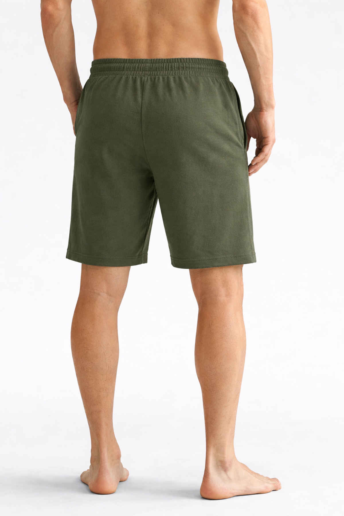 Gcyx Men's Soft And Casual Lower Wear Shorts Everyday | Olive - L