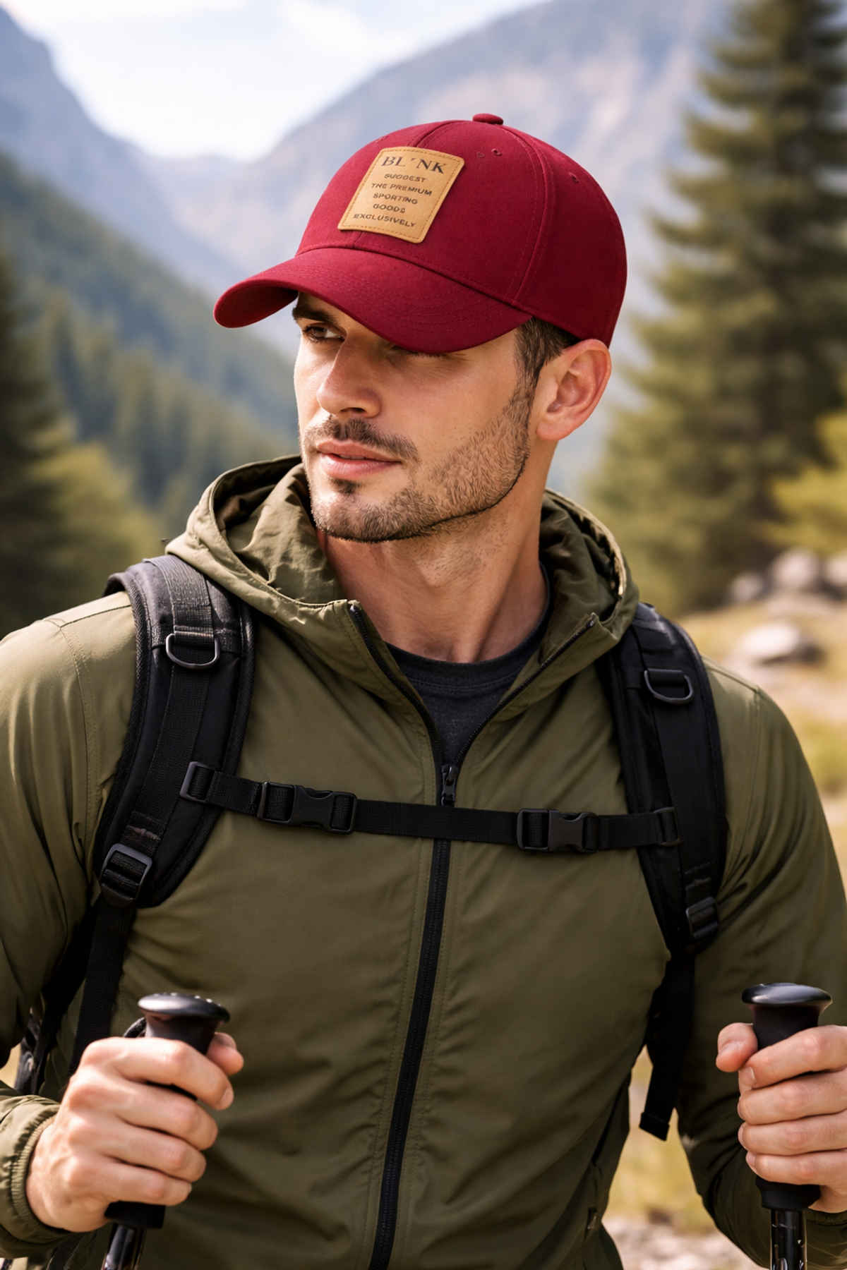 Blynk Solid Baseball Cap | Maroon
