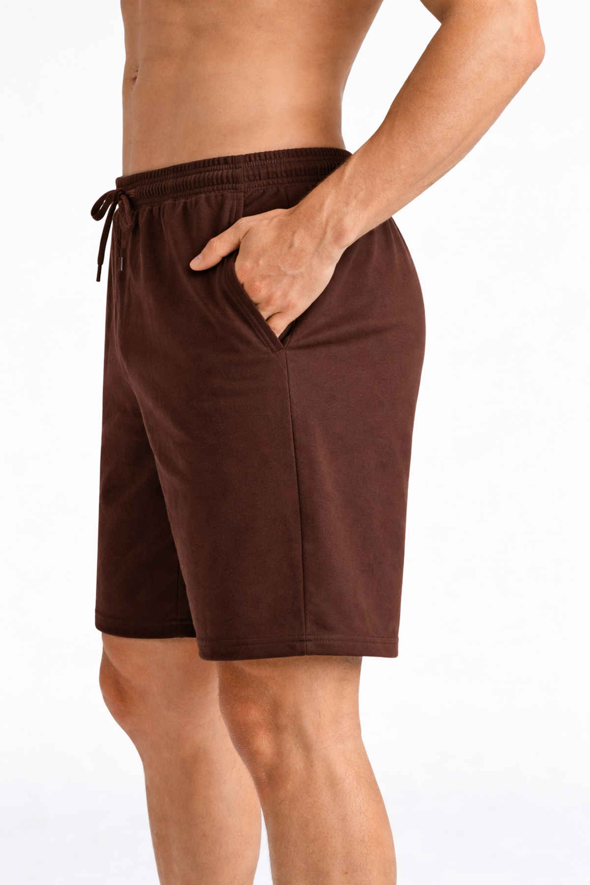 Gcyx Men's Soft And Casual Lower Wear Shorts Everyday | Coffee - M
