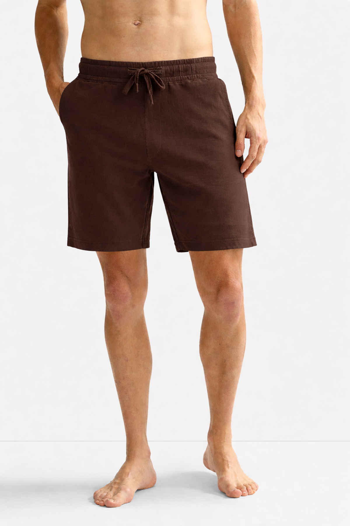 Gcyx Men's Soft And Casual Lower Wear Shorts Everyday | Coffee - M