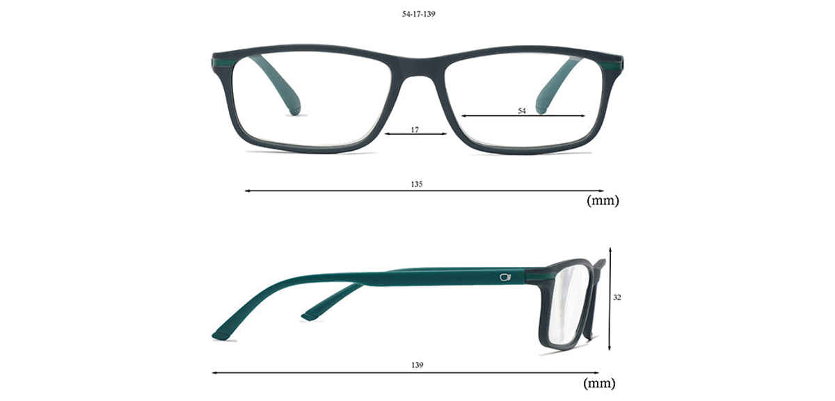 Specsmakers Unisex Computer Glasses | Dark Blue